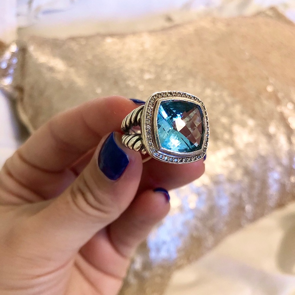 David Yurman Albion Ring 14mm SZ 6